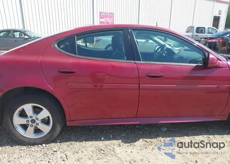 2005 Pontiac Grand Prix Gt from USA, damaged, VIN 2G2WS522151219887